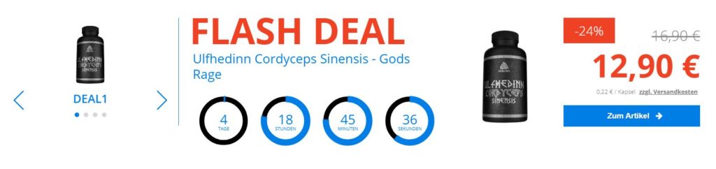 gigas nutrition Flash Deal